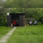 Keter Signature 9x7 Resin Storage Shed - Walnut Brown