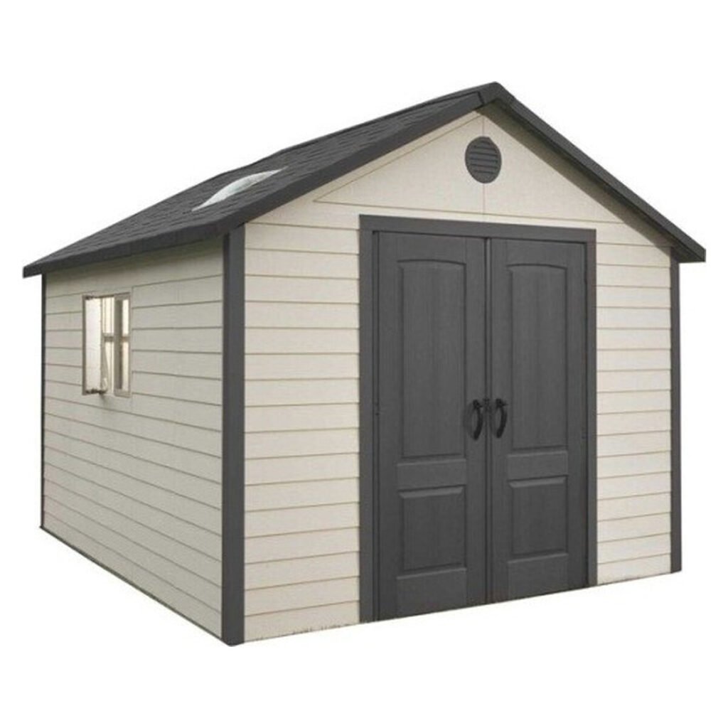Lifetime 11x11 Plastic Storage Shed with Floor