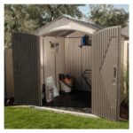 Lifetime 7x7 Plastic Storage Shed - 2 Windows