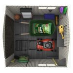 Lifetime 7x7 Plastic Storage Shed - 2 Windows