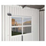 Lifetime 7x7 Plastic Storage Shed - 2 Windows