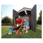 Lifetime 7x7 Plastic Storage Shed - 2 Windows