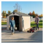 Lifetime 8x10 Double-Wall Outdoor Storage Shed with Floor