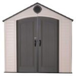 Lifetime 8x10 Double-Wall Outdoor Storage Shed with Floor