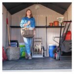 Lifetime 8x10 Double-Wall Outdoor Storage Shed with Floor