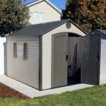 Lifetime 8x10 Outdoor Storage Shed with Ridge Skylight