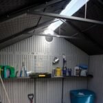 Lifetime 8x10 Outdoor Storage Shed with Ridge Skylight