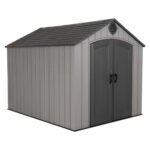 Lifetime 8x10 Rough Cut Backyard Storage Shed with Floor