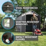 Lifetime 8x10 Rough Cut Backyard Storage Shed with Floor