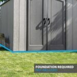 Lifetime 8x10 Rough Cut Backyard Storage Shed with Floor