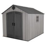 Lifetime 8x10 Rough Cut Backyard Storage Shed with Floor