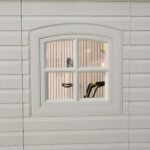 Lifetime 8x7.5 Plastic Outdoor Storage Shed with Floor