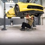 MaxJax M7K Standard Portable 2-Post Car Lift Package - 7,000 lb. Capacity