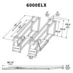 QuickJack 6000ELX Super-Long Portable Car Lift - 6,000 lb. Capacity