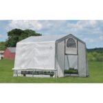 ShelterLogic GrowIt 10 ft. x 10 ft. Peak Style Greenhouse