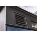 Suncast 8 ft. x 7 ft. Resin Standard Storage Shed with Floor Kit