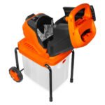 WEN 41130 15-Amp Electric Wood Chipper Shredder with 13-Gallon Collection Bin